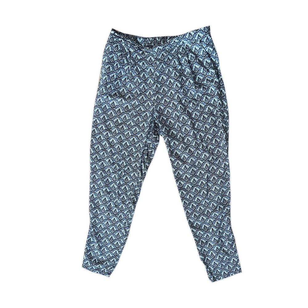 H&M Patterned Geometric Harem Pants